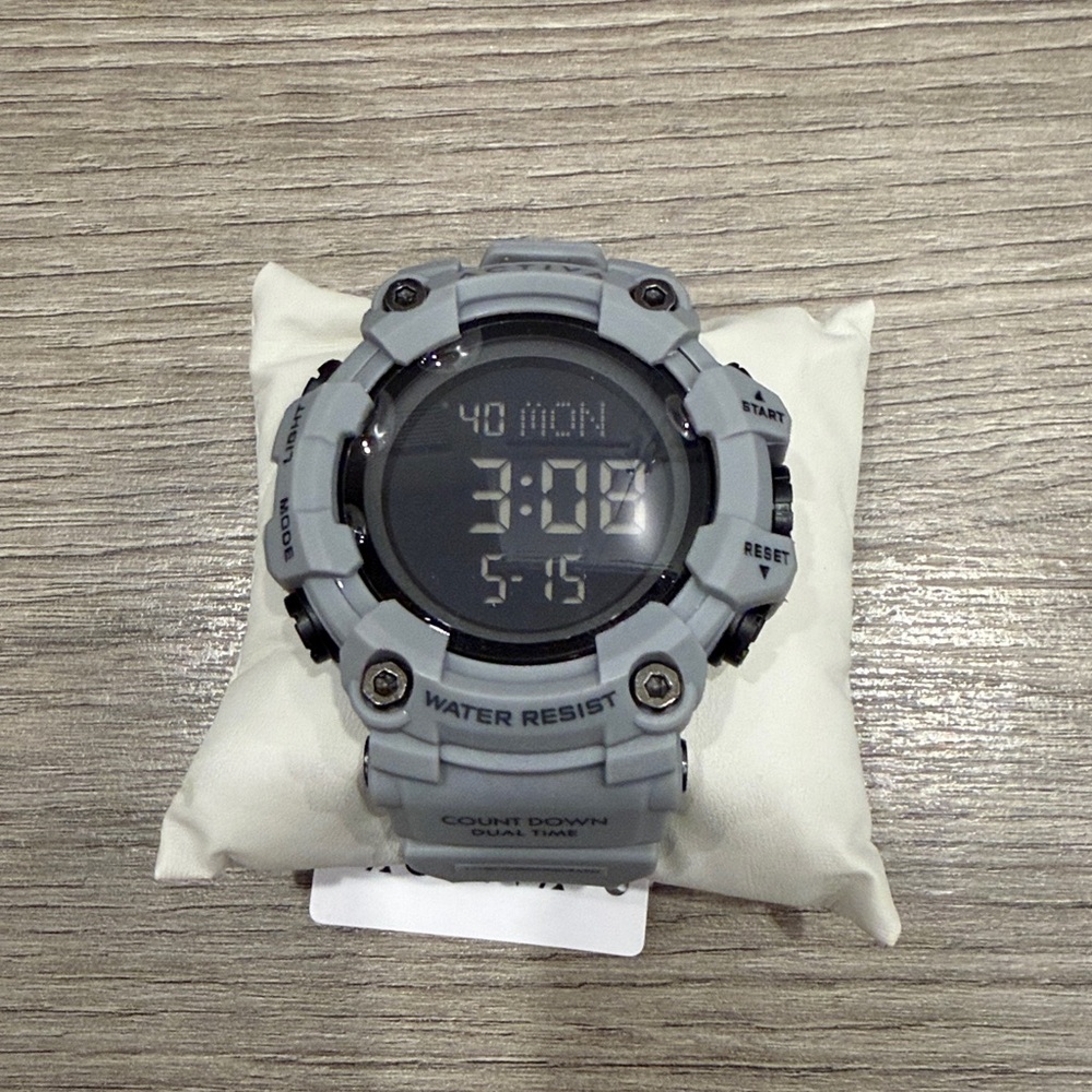 Activa Kadron X Invicta Digital Men's Watch - 53mm, Grey (ACW1968-008)
